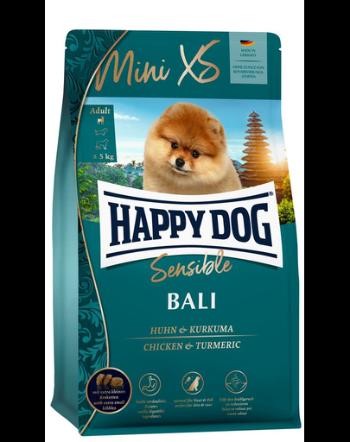 HAPPY DOG MiniXS Bali Hrana uscata pentru caini adulti de talie mica, cu pui 1,3 kg