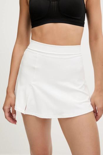 Športová sukňa JOYINME Shape biela farba, mini, áčkový strih, Shape