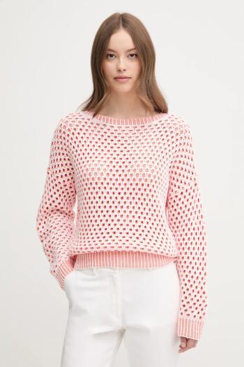 Sveter United Colors of Benetton oranžová farba, teplé, 1194E10D9