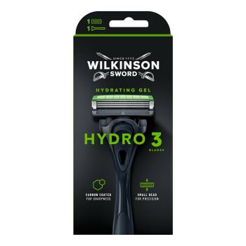 Wilkinson Sword Holiaci strojček Hydro 3 Black Edition + 1 hlavica