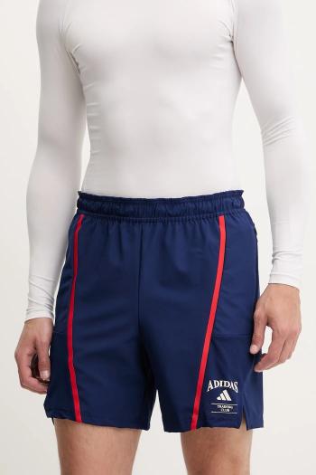 Tréningové šortky adidas Performance Designed for Training tmavomodrá farba, JE8234