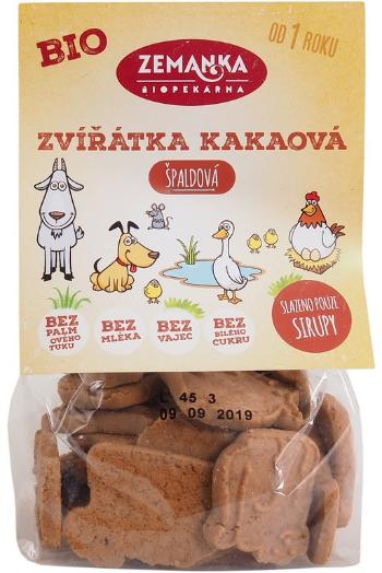 BIOPEKÁRNA ZEMANKA BIO Špaldové zvieratká kakaové 100 g