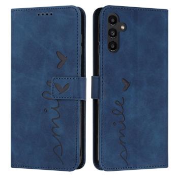 ART SMILE Peňaženkový kryt so šnúrkou Samsung Galaxy A34 5G modrý