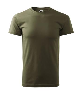 MALFINI Pánske tričko Basic - Military | XS