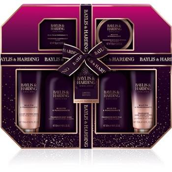 BAYLIS & HARDING Veľká súprava so starostlivosťou o telo 6 ks – Fík & granátové jablko (017854110373)