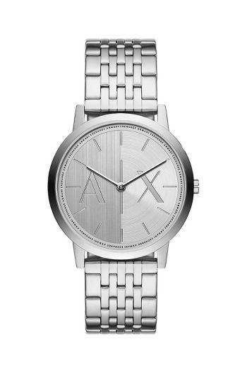 Hodinky Armani Exchange pánske, strieborná farba