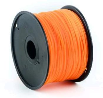 GEMBIRD 3DP-PLA1.75-01-O, 3D filament, PLA, 1,75mm, 1000g, oranžová