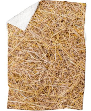 Deka Seno (Rozměr : 150 x 120 cm, Podšití beránkem: ANO)
