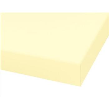 Bellatex Saténová – 90 × 200 cm – svetložltá (6466)