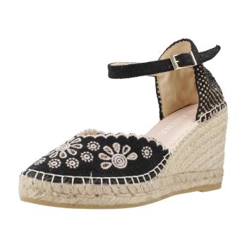 Macarena  CARLA39  Espadrilky Čierna