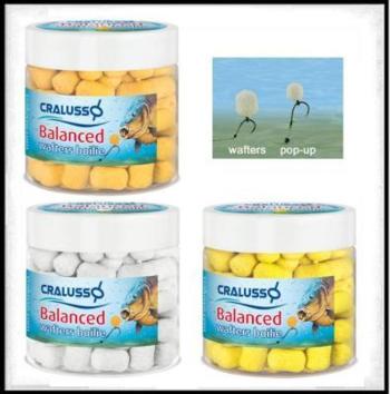 Cralusso Boilies Balanced Wafters 9x11mm - Kokos - čokoláda,Cralusso Boilies Balanced Wafters 9x11mm - Kokos - čokoláda