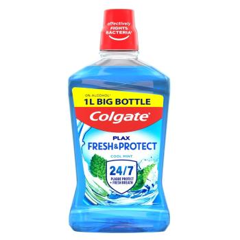 COLGATE Plax Ústna voda bez alkoholu Cool Mint 1000 ml