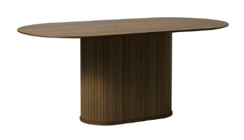 Jedálenský stôl Unique Furniture NOLA 95x180 cm hnedý drevo 48302932