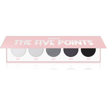 Miyo Eyeshadow The five points paletka očných tieňov odtieň 02 Smokey 1 ks