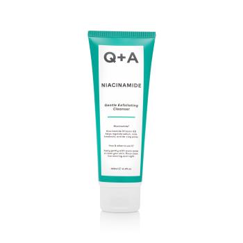Q+A Šetrný exfoliačný čistiaci gél s niacínamidom (Gentle Exfoliating Cleanser) 125 ml