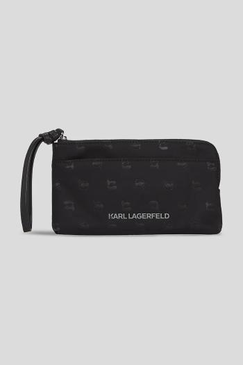 Peňaženka Karl Lagerfeld dámska, čierna farba, A3W32012