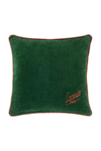 Lacoste pamut párnahuzat L VELVET Vert 45 x 45 cm zöld