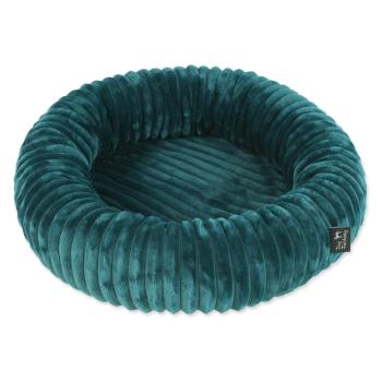 DOG FANTASY Stripe Peliešok pre psov okrúhly smaragdovo zelený 40 cm