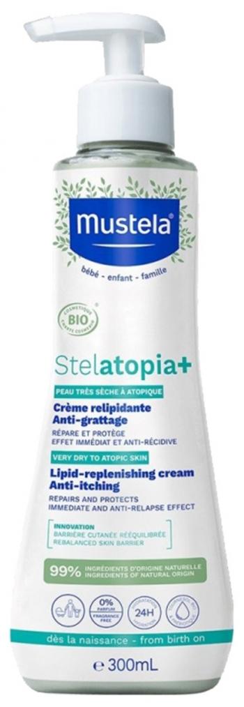Mustela Upokojujúci a obnovujúci krém Stelatopia+ (Lipid-replenishing Cream) 300 ml