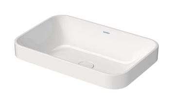 DURAVIT - Happy D.2 Plus Umývadlová misa zápustná, 60x40 cm, bez prepadu, biela 2359600000