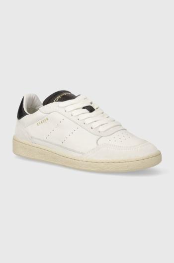 Kožené tenisky Copenhagen  Leather mix biela farba CPH255