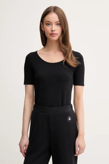 Tričko United Colors of Benetton dámske, čierna farba, 3FJHD109K