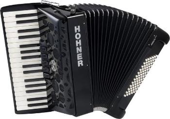 Hohner Amica Forte III 72 Klávesový akordeón Black