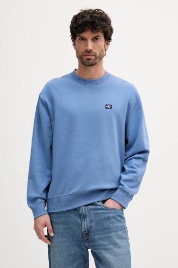 Mikina Calvin Klein Jeans fialová farba, jednofarebná, LV04RC273G