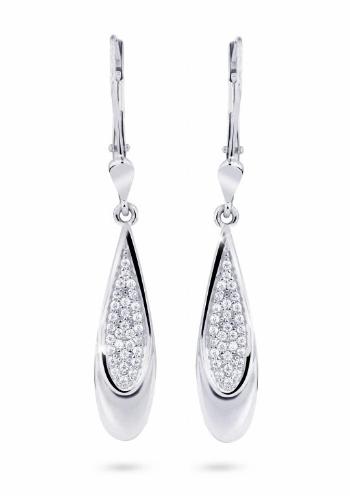 Cutie Jewellery Luxusné zlaté náušnice so zirkónmi Z8052-55-10-X-2