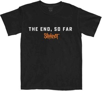 Slipknot Tričko The End, So Far Album Cover Back Print Unisex Black 2XL
