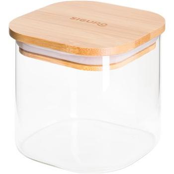 Siguro Dóza na potraviny Bamboo, 0,6 l, 9,8 x 10 x 10 cm (SGR-FO-G407BB)