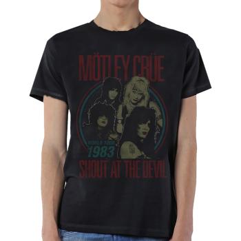 Motley Crue tričko Vintage World Tour Devil  one_size