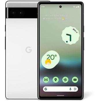 Google Pixel 6a 5G 6 GB/128 GB, biely (PIXEL-6A-128W) + ZDARMA SIM karta Radosť – Prvú Nekonečnú Radosť si vyskúšaj na týždeň zadarmo!