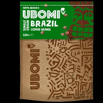UBOMI Brasil 100% RFA zrnková káva 250 g