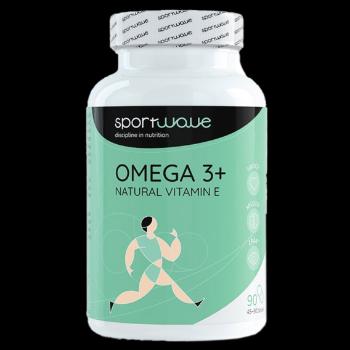 SPORTWAVE Omega 3+, 90 tvrdých kapsúl