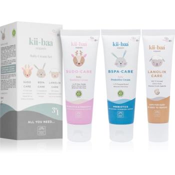 kii-baa® organic Baby Baby Cream Set darčeková sada pre deti od narodenia