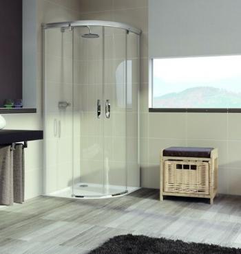 Sprchový kút čtvrtkruh 90x90 cm Hüppe Aura elegance 402422.092.322