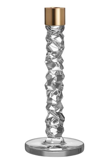 Dekoračný svietnik Orrefors Carat 24,2 cm 2-pak priehľadná farba