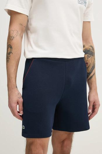 Šortky Lacoste pánske, tmavomodrá farba, GH8747
