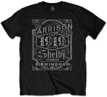 Peaky Blinders Tričko Garrison Pub Unisex Black M