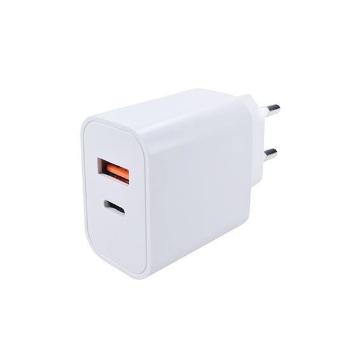 Solight USB A+C 20W fast charger univerzálny napájací adaptér