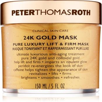 Peter Thomas Roth 24K Gold Mask luxusná spevňujúca maska na tvár s liftingovým efektom 150 ml