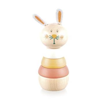 ZOPA Drevené nasadzované zvieratko rabbit (8595114450374)