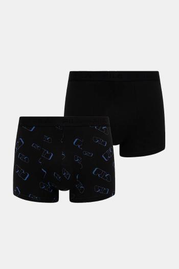 Boxerky Fila 2-pak čierna farba, FU5317/2
