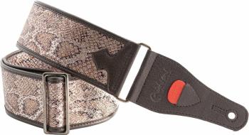 RightOnStraps Glitter Snake Gitarový pás Snakeskin