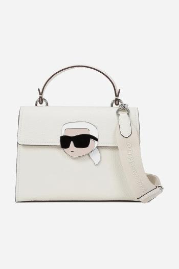 Kabelka Karl Lagerfeld biela farba, A2W30105