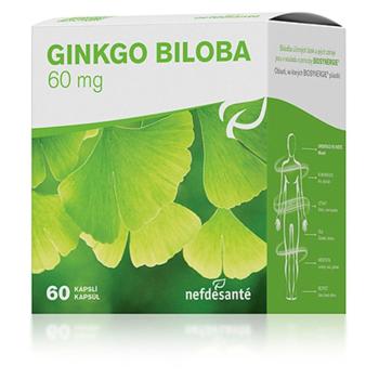 Nefdesanté Ginkgo biloba 60 kapsúl