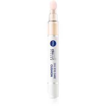 Nivea Hyaluron Cellular Filler tónujúci hydratačný krém na oči odtieň 01 Light 4 ml