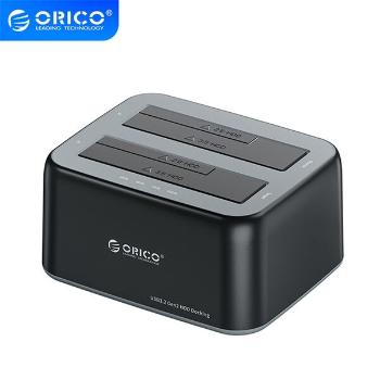 Orico  6829C3-C-EU-BK  2x 2,5"/3,5" HDD/SSD USB-A HDD/S...