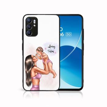 MY ART Silikónový obal Oppo Reno6 5G LOVING MOM (115)